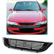 Body kit and visual accessories Radiator grille without emblem Black for Opel Vectra B 95-99 | races-shop.com