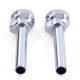 Body kit and visual accessories Skull door tiller chrome pair for VW Golf 1 2 3 Jetta 1 2 Vento Polo 2 3 4 | races-shop.com