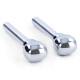 Body kit and visual accessories Skull door tiller chrome pair for VW Golf 1 2 3 Jetta 1 2 Vento Polo 2 3 4 | races-shop.com
