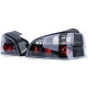Lighting Clear Glass Taillights Black Smoke Right Left Fits Peugeot 106 96-03 | races-shop.com
