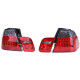 Lighting LED taillights red black facelift look suitable for BMW 3 series E46 sedan 98-01 | races-shop.com