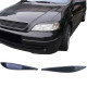 Body kit and visual accessories Headlight bezels with ABE for Opel Astra G Sedan Coupe Convertible Hatchback 97-04 | races-shop.com