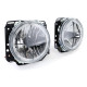 Lighting Clear glass Angel Eyes headlights with crosshairs fit for VW Golf 2 83-92 | races-shop.com