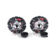 Lighting Clear glass Angel Eyes headlights with crosshairs black for VW Golf 1 + Cabrio | races-shop.com