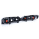 Lighting Clear glass taillights black fit for Fiat Seicento 600 1998-2009 | races-shop.com