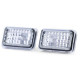 Lighting Clear glass side indicators chrome for Porsche 911 924 944 964 993 | races-shop.com