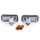 Lighting Clear glass side indicators chrome for Porsche 911 924 944 964 993 | races-shop.com