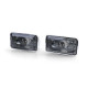 Lighting Clear glass side indicators Black Chrome Black Smoke for VW Golf 3 Vento Passat 35i | races-shop.com
