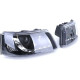 Lighting Headlights with LED daytime running light optics black for VW Transporter Bus T5 03-09 | races-shop.com