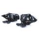 Lighting RACES headlights for BMW E81 E82 E87 E88 04 (H7), black | races-shop.com