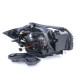 Lighting RACES headlight for BMW 1ER E81 E82 E87 E88 07 (H7), black, left | races-shop.com