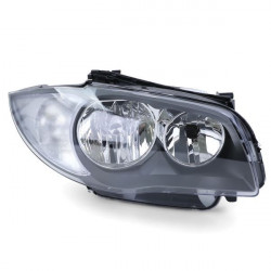 RACES headlight for BMW 1ER E81 E82 E87 E88 07 (H7), black, right