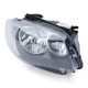 Lighting RACES headlight for BMW 1ER E81 E82 E87 E88 07 (H7), black, right | races-shop.com