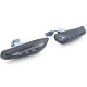 Lighting RACES LED side indicators for BMW E46 E60 E61 X3 E83, black-smoke | races-shop.com