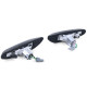 Lighting RACES LED side indicators for BMW E46 E60 E61 X3 E83, black-smoke | races-shop.com
