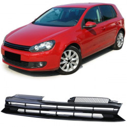 Radiator grille without emblem black gloss fit for VW Golf 6 08-12