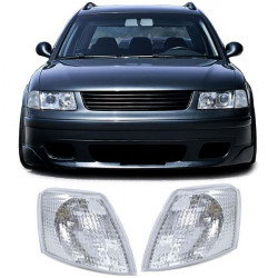 Turn signal White Pair Left Right for VW Passat 3B Sedan Variant 96-00