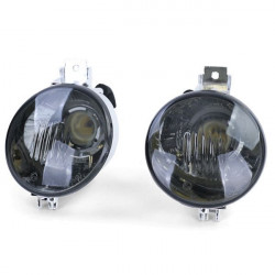 Black clear glass turn signals for VW Lupo