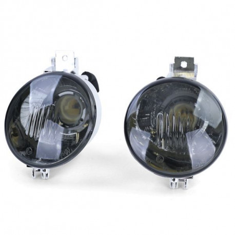 Lighting RACES front indicators for VW Lupo, clear, black | races-shop.com