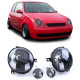 Lighting Black clear glass headlights + turn signals for VW Lupo 98-05 | races-shop.com