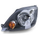 Lighting Headlight H4 Black with engine Left for Ford Fiesta JH JD 05-07 | races-shop.com