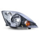 Lighting Headlight H4 Black with engine Right for Ford Fiesta JH JD 05-07 | races-shop.com