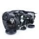 Lighting RACES headlight for VW Golf 6 VI 1K 08-14 (with motor, H7/H15), left | races-shop.com