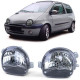 Lighting Clear glass headlights Black Smoke pair for Renault Twingo 93-07 | races-shop.com