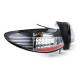Lighting Led taillights black chrome for Peugeot 206 3+5türer from 98 | races-shop.com