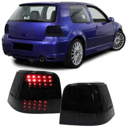 RACES LED tail lights for VW Golf 4 97-03, black