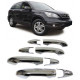 Body kit and visual accessories Door handles covers bezels chrome for Honda CR-V 07-12 | races-shop.com