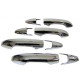 Body kit and visual accessories Door handles covers bezels chrome for Honda CR-V 07-12 | races-shop.com
