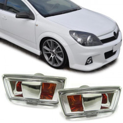 RACES side indicators for Opel Astra H Corsa D Zafira B Insignia, chrome