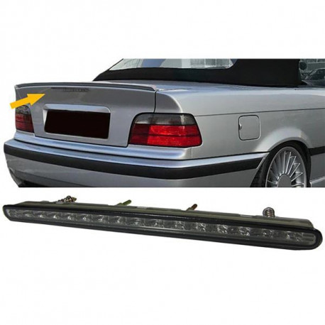 Lighting RACES third brake light for BMW E36 Convertible 96-99, black-smoke, clear | races-shop.com