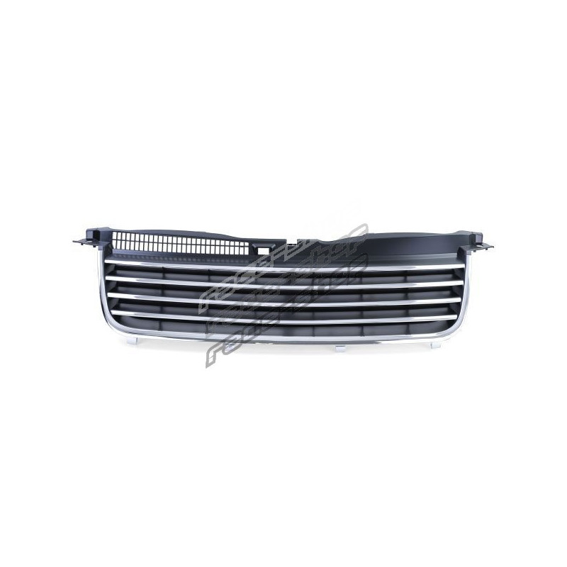 Sport grille radiator grille without emblem chrome strips for VW Passat 3BG  00-05