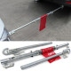 Tow hooks and tow straps Car safety tow bar with damping 3 parts breakdown service up to 2000kg | races-shop.com