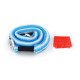 Tow hooks and tow straps Car Safety Towing Rope Elastic 4 Meter 2000 kg 2T Blue White | races-shop.com