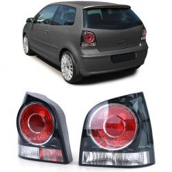 RACES tail lights for VW Polo 9N3 05-09, black