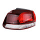 Lighting RACES tail light (GTI) for VW Golf 6 Sedan 5K1 AJ5 2008 (outer), left | races-shop.com