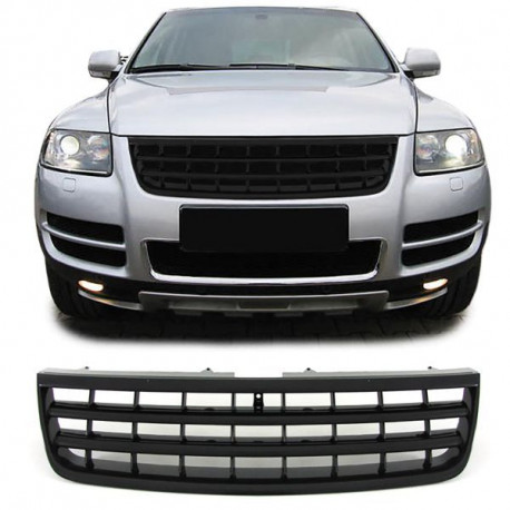 Body kit and visual accessories RACES grille for VW Touareg 7L 02-06, black | races-shop.com