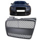 Body kit and visual accessories Sport honeycomb grille black for Audi A4 B7 04-07 + Cabrio | races-shop.com