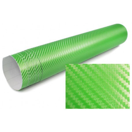 Gaffer tapes and anti- slip tapes 3D carbon film self-adhesive 30cm *1.27 meters green | races-shop.com