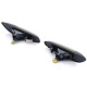 Lighting RACES LED side indicators for BMW E81 E82 E87 E88 E92 E93 X1 E84, black-smoke | races-shop.com