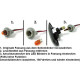 Lighting RACES LED side indicators for BMW E81 E82 E87 E88 E92 E93 X1 E84, black-smoke | races-shop.com