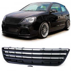 Sport grille grill without emblem black for VW Polo 9N3 05-09