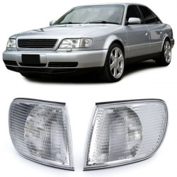 RACES front indicators for Audi A6 C4 94-97, white