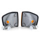 Lighting Turn signal Orange Pair Right Left for Mercedes C126 Coupe SEC 81-91 | races-shop.com
