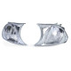Lighting White turn signal pair Left Right fits BMW 3 Series Coupe Convertible E46 99-01 | races-shop.com