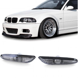 Side indicators Black Smoke suitable for BMW 3 Series E46 00-01 5 Series E60 E61 X3 E83