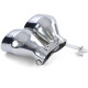 UNIVERSAL TIP Gasoline sport tailpipe exhaust orifice stainless steel for Mercedes C Class W203 00-07 | races-shop.com